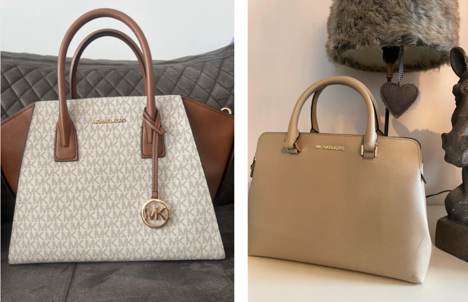 michael kors tasche beige